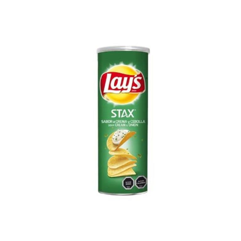 Papas Fritas Stax Sabor Crema y Cebolla Lays 134 g