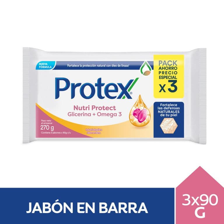 Jabon en Barra Omega 90 GR