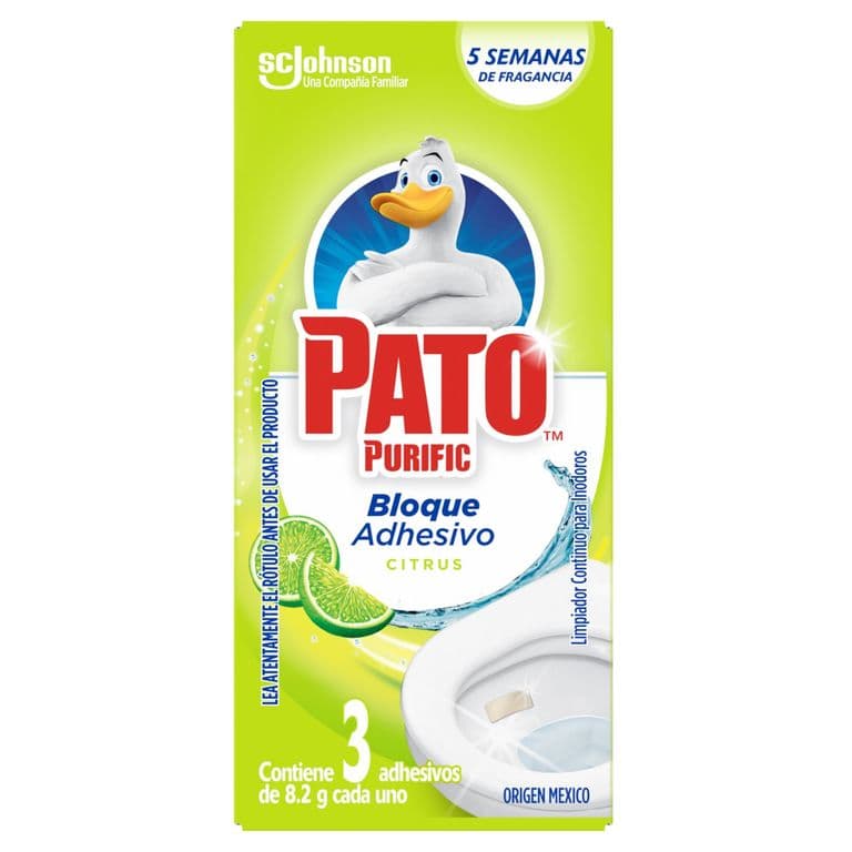 Limpiador Adhesivo para Inodoros Pato Citrus 24.6 g UN