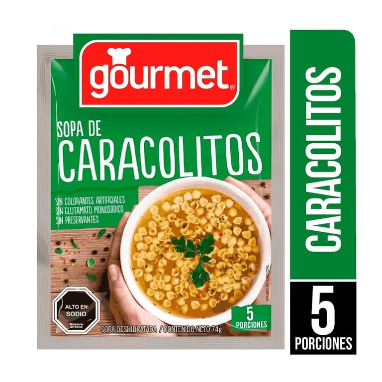 Sopa de Caracolitos Gourmet 74 g