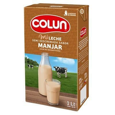 Leche Semidescremada Sabor Manjar 1 LT