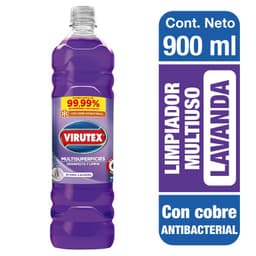 Limpiador Pisos Desinfeccion Lavanda 900 ml