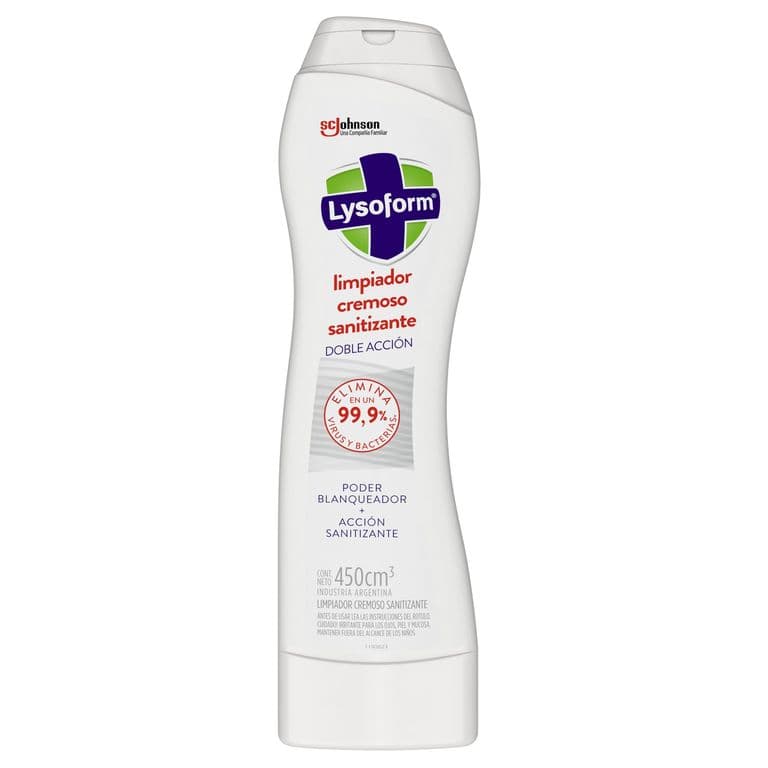Limpiador Desinfectante Lysoform Cremoso para Bano 450ml