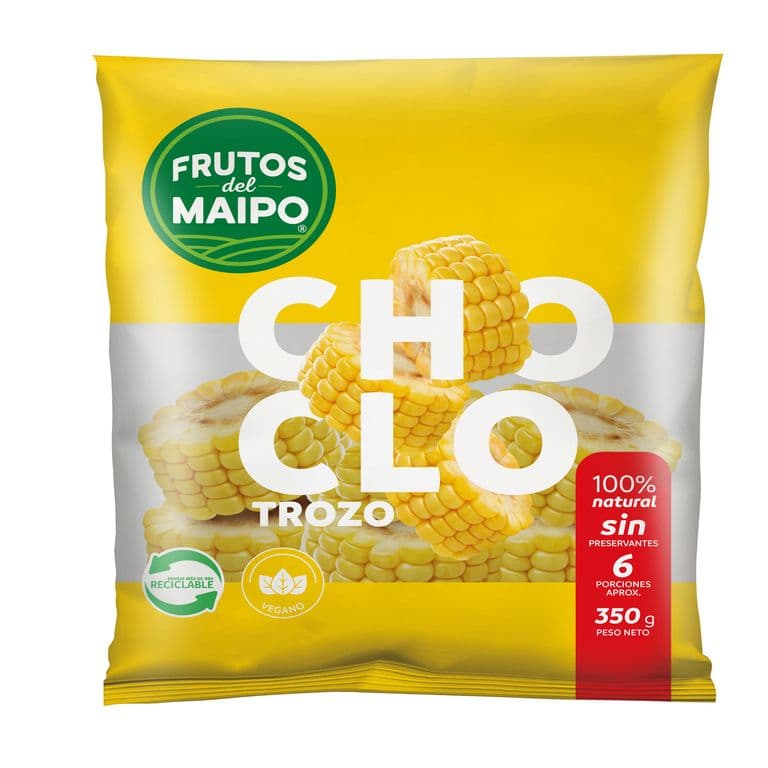 Choclo en Trozo Congelado Frutos del Maipo 350 g