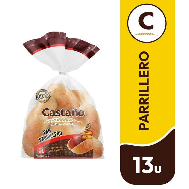 Pan Parrillero 330 GR