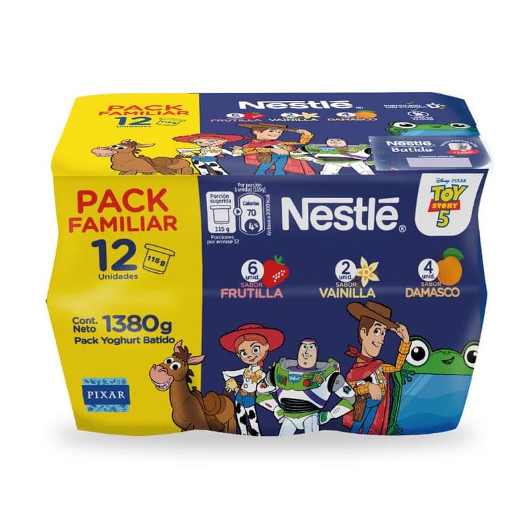 Yoghurt Batido Multipack Tradicional 12 X 115 GR