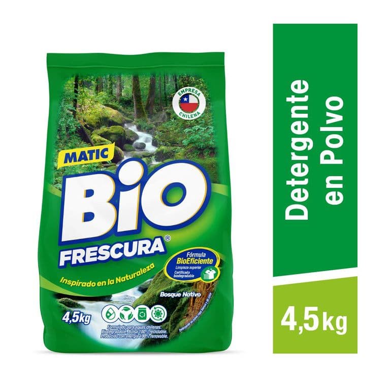 Detergente en Polvo Bosque Nativo Biofrescura 4.5 kg