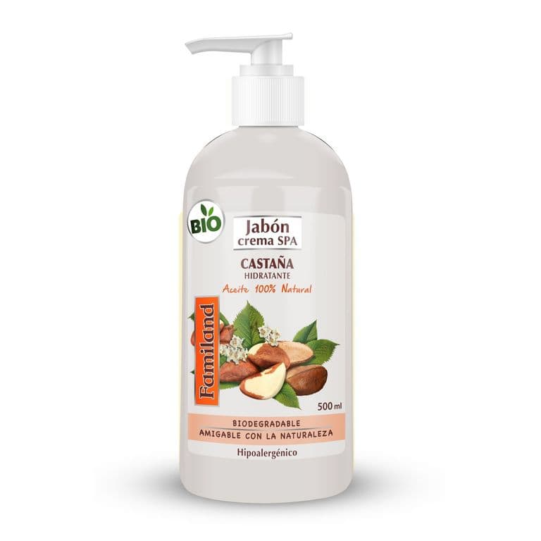 Jabon en Crema Familand Hipoalergenico con Castana 500 ml