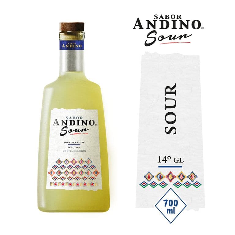 Coctel Limon Sour Sabor Andino 14 700 ml