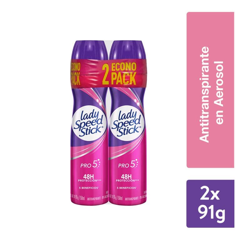 Desodorante 24/7 Pro5 Spray 2 x 91 g