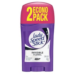 Pack Desodorante Invisible Floral Barra 2 x 45 GR