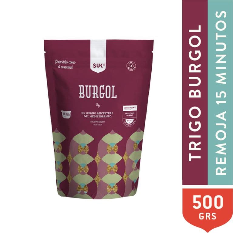 BURGOL PRECOCIDO  SUK 500 GR