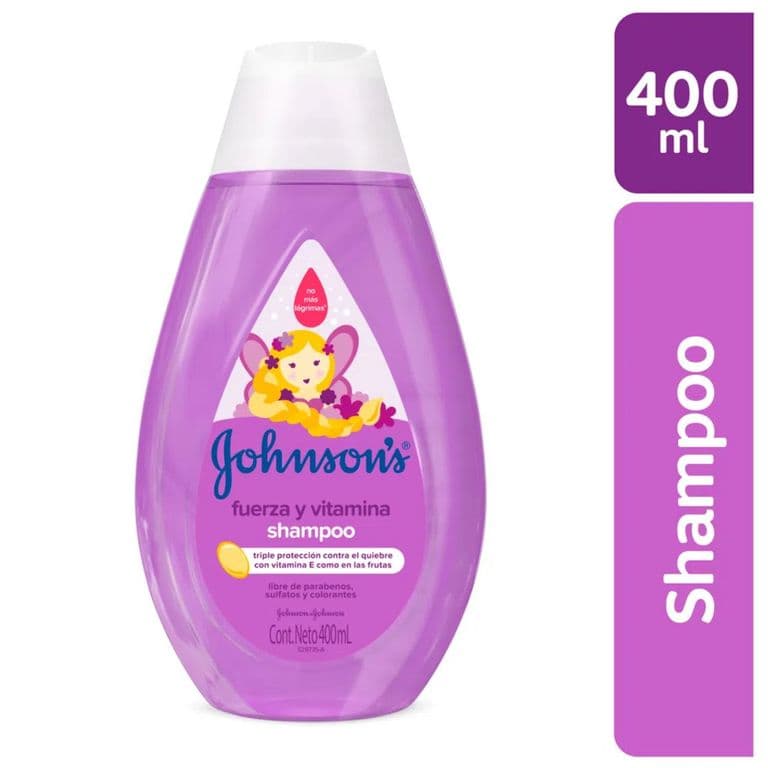 Shampoo Fuerza y Vitamina Johnsons Baby 400 ml