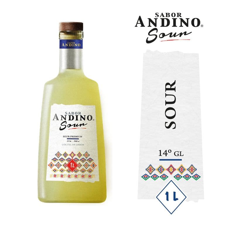 Coctel Limon Sour Sabor Andino 14 1 L 1 LT