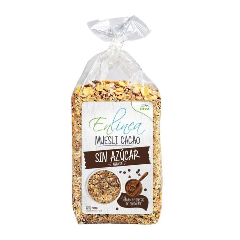 Muesli cacao sin azucar anadida 700 GR