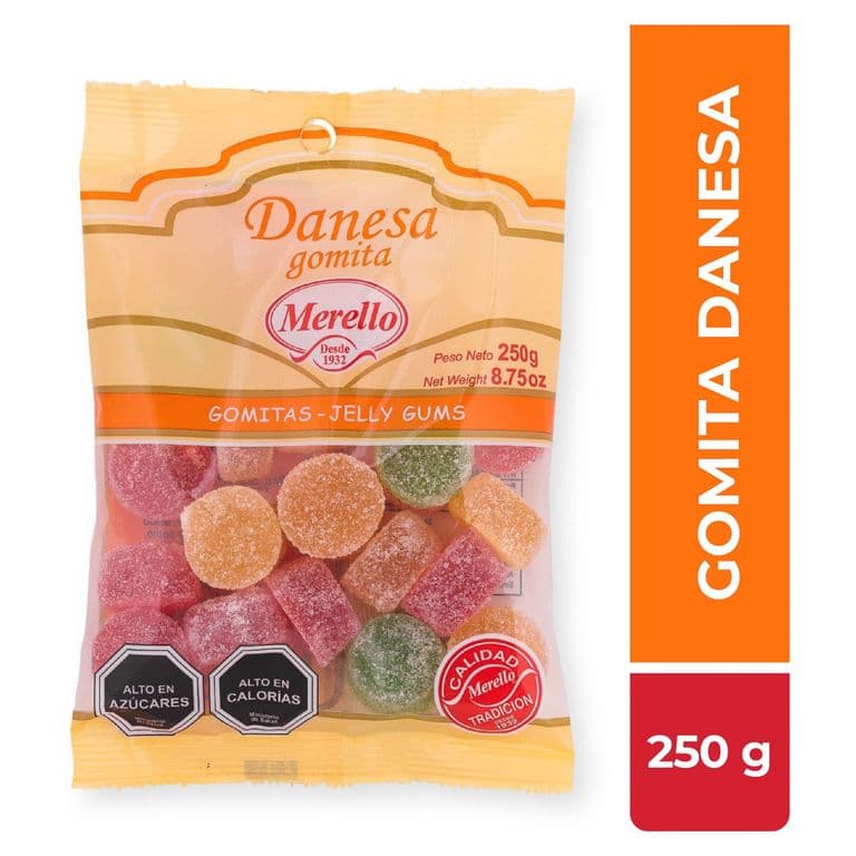 Gomita danesas dulces 250 GR