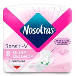Toalla Higienica Sensitiv Ultra Invisible 8 UN
