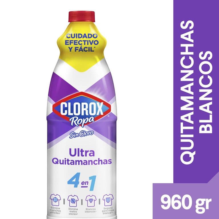 Quitamanchas Ropa Blanca Clorox 960 gr 960 ML