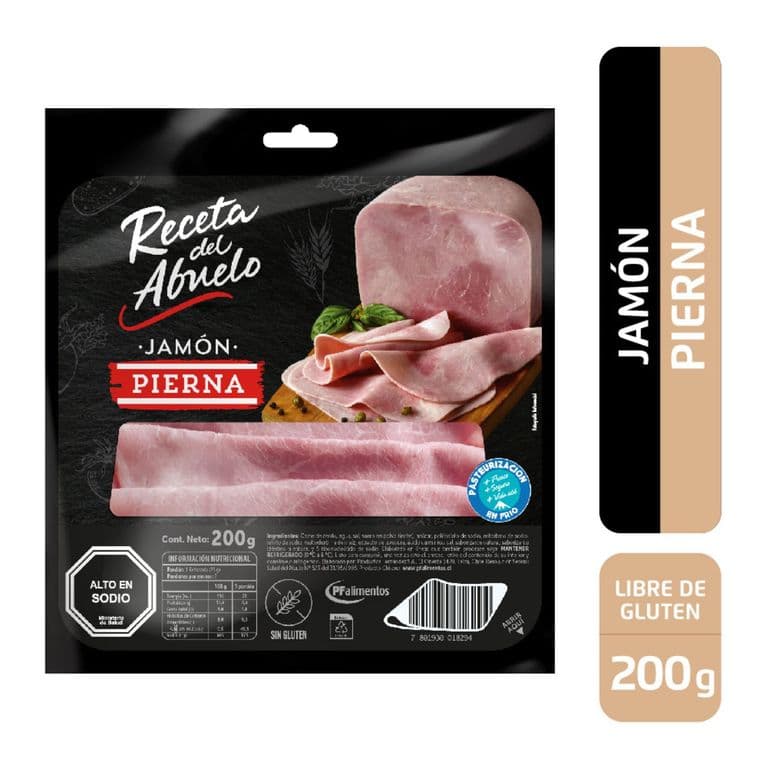 Jamon Pierna G1 Receta del Abuelo 200 g