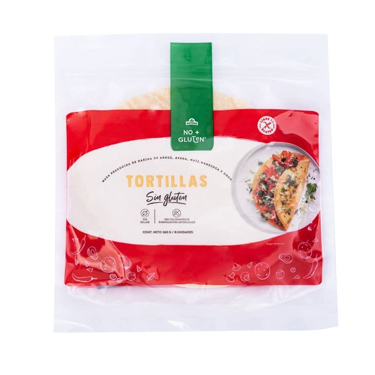 TORTILLA NO  GLUTEN 260G