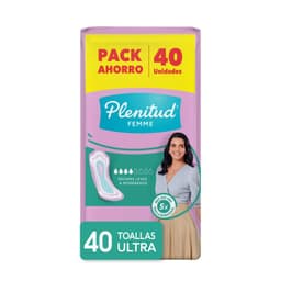 Toallas para Incontinencia Plenitud Femme Nocturna 40 Un