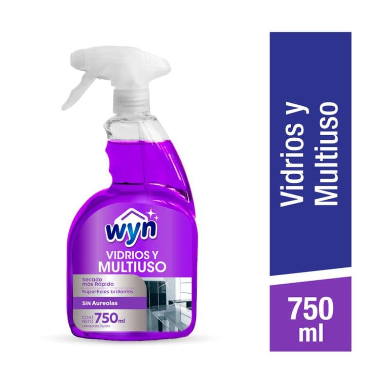 Limpiavidrios Multiuso Wyn 750 ml