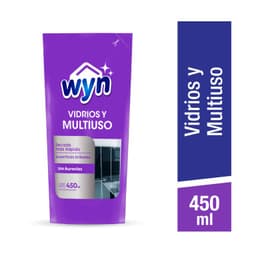 Limpiavidrios Multiuso Recarga Wyn 450 ml