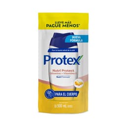 Jabon Liquido Doypack Vitamina E Protex 500 ml