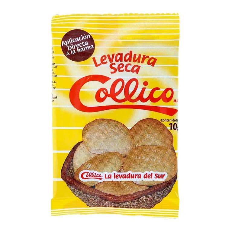 LEVADURA SECA COLLICO  SOBRE DE 10.GRS 10 GR