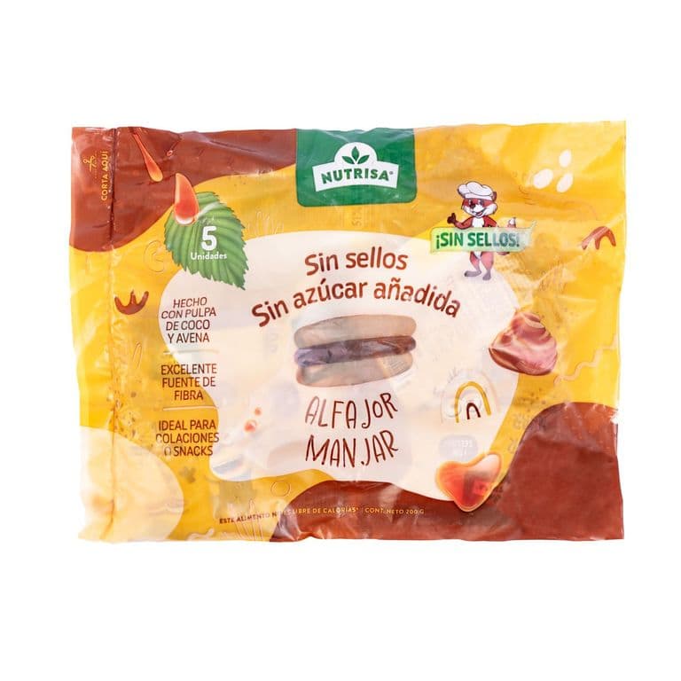 Alfajor Manjar 5 X 40 GR