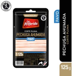 Pechuga Ahumada Corte Pluma La Preferida 125 gr