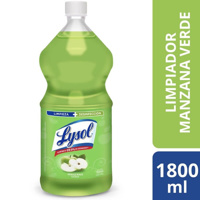 Limpiador Liquido Desinfectante Manzana 1,8 LT