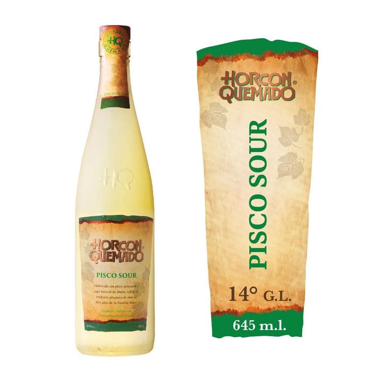 Coctel Pisco Sour Horcon Quemado 14 645 ml