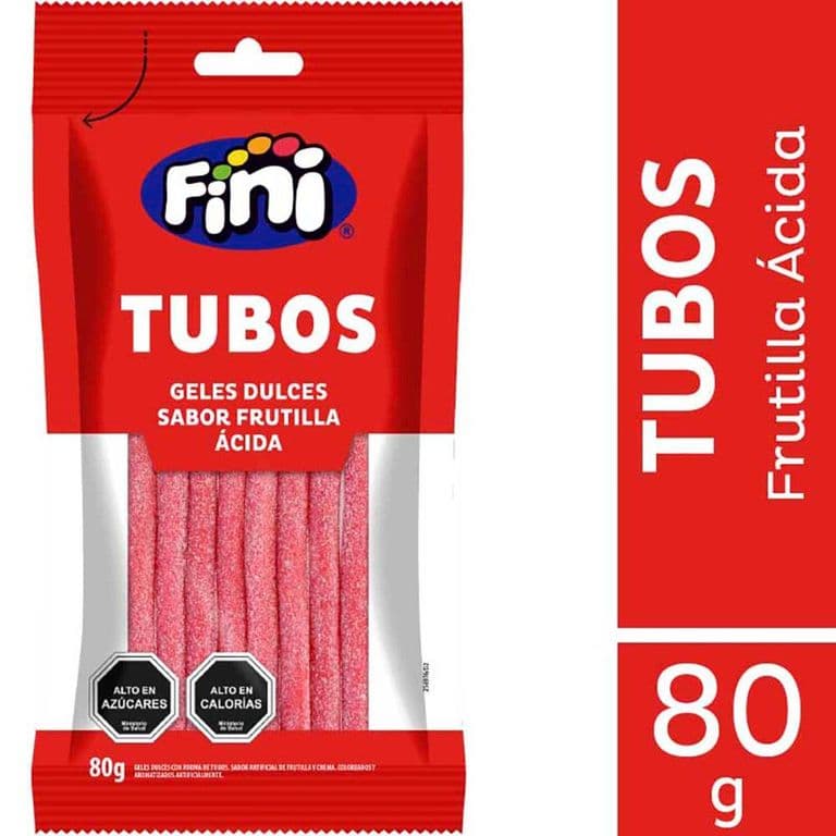 Tubo Frutilla Acido 80 GR