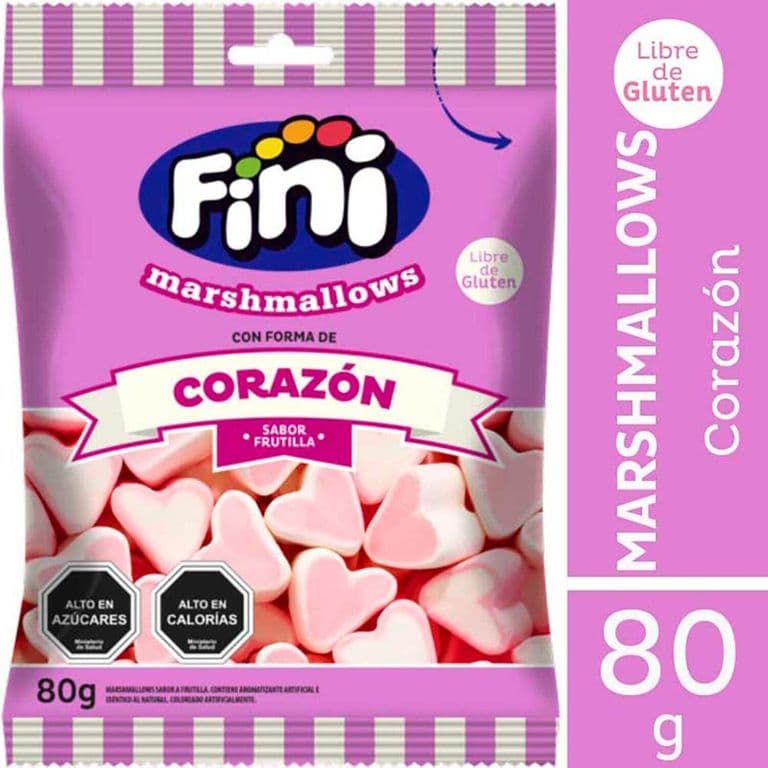 Marshmallows Corazones 80 GR