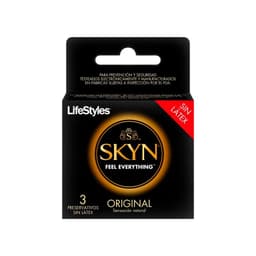 Preservativos Sin Latex Lifestyles Original 3 Un