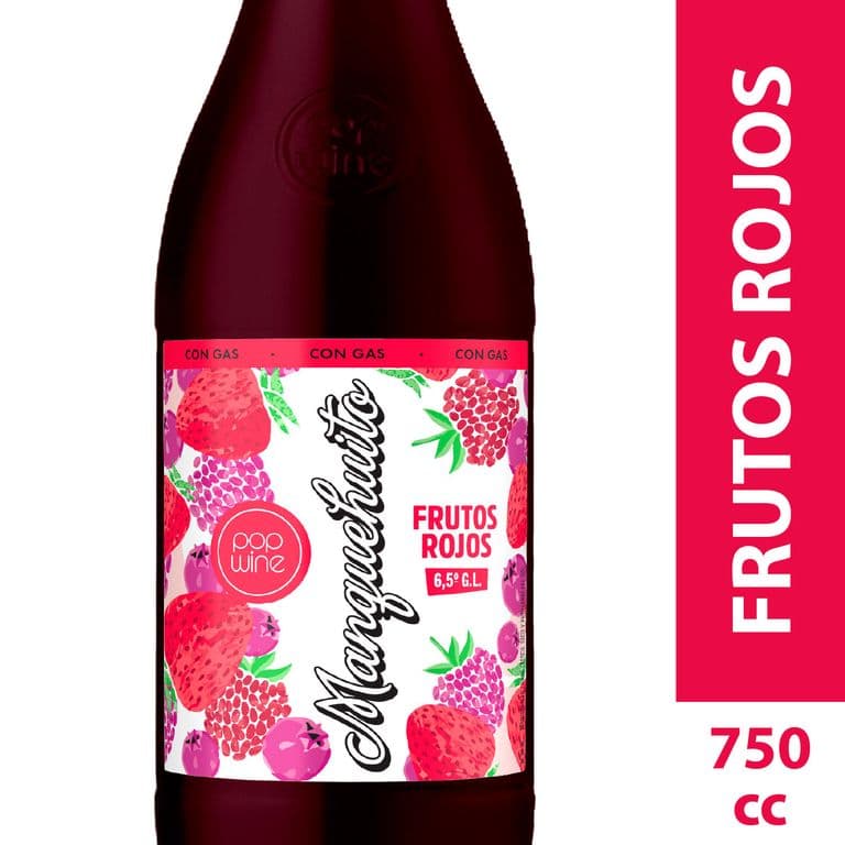 Cooler Manquehuito Frutos Rojos 6.5 750 cc 750 ML