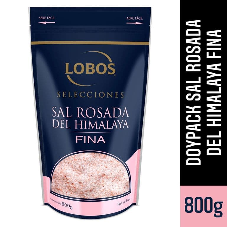 Sal Rosada del Himalaya Fina 800 GR