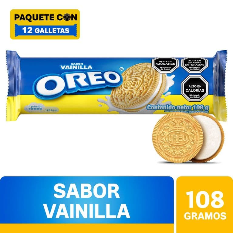 Galleta Golden Oreo 108 GR