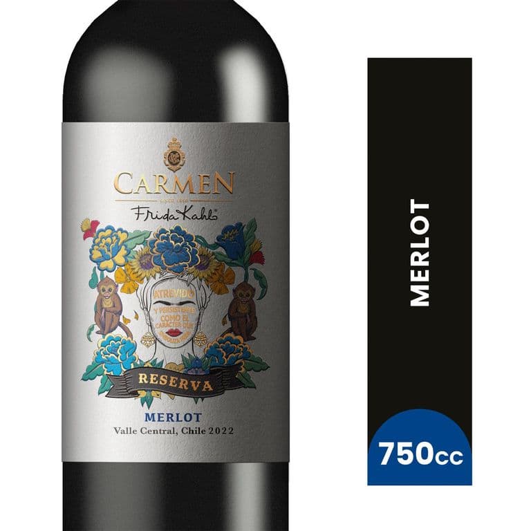 Vino Reserva Merlot 12.8 750 ML