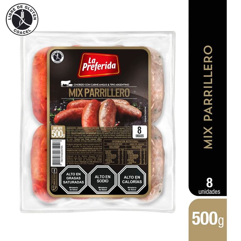 Mix Parrillero 500 GR