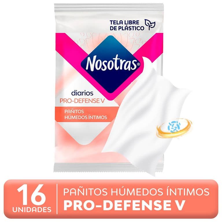 Panitos Humedos Intimos Nosotras Pro Defense 16 Un