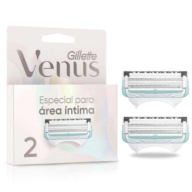 Repuesto Maquina para Afeitar Area Intima Gillette Venus 2 un