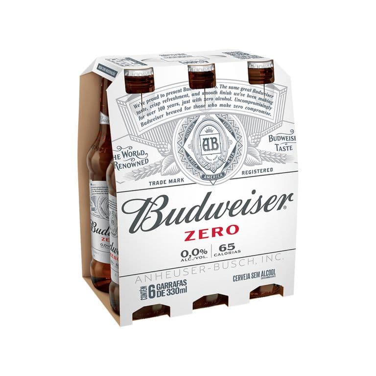 Pack Cerveza Lager Cero Alcohol Botella 6 x 330 ml