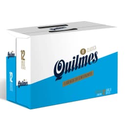 CERVEZA PACK 12 LT QUILMES 4.9G 354 CC 12 X 354 ML