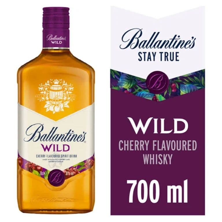 Coctel de Whisky Wild Sabor Cherry Ballantines 30 700 ml