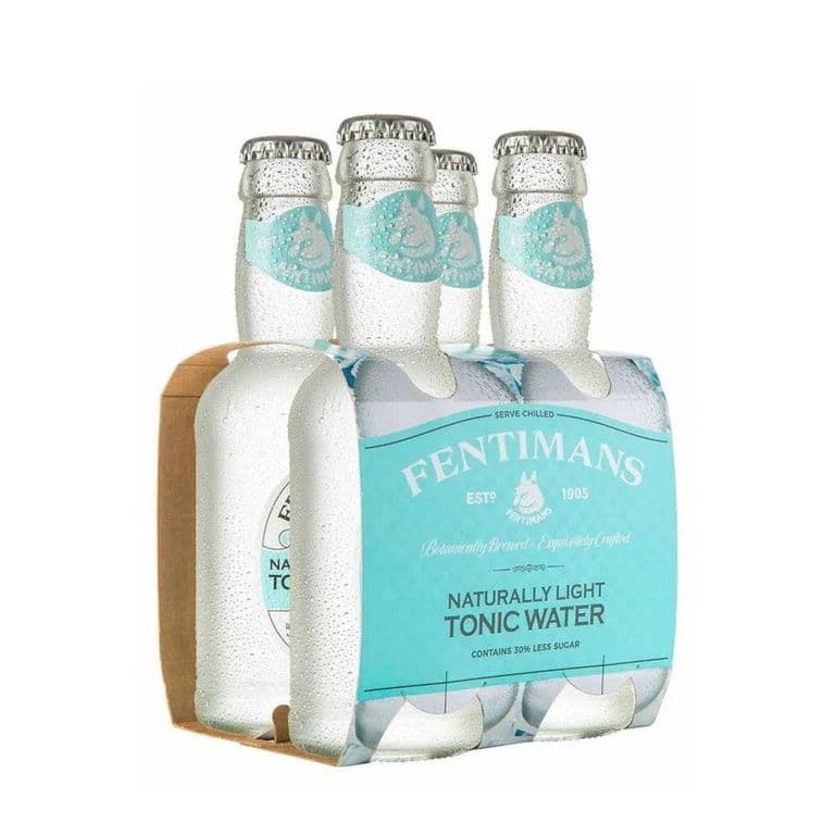 Pack Agua Tonica Light Fentimans Botella 4 x 200 ml