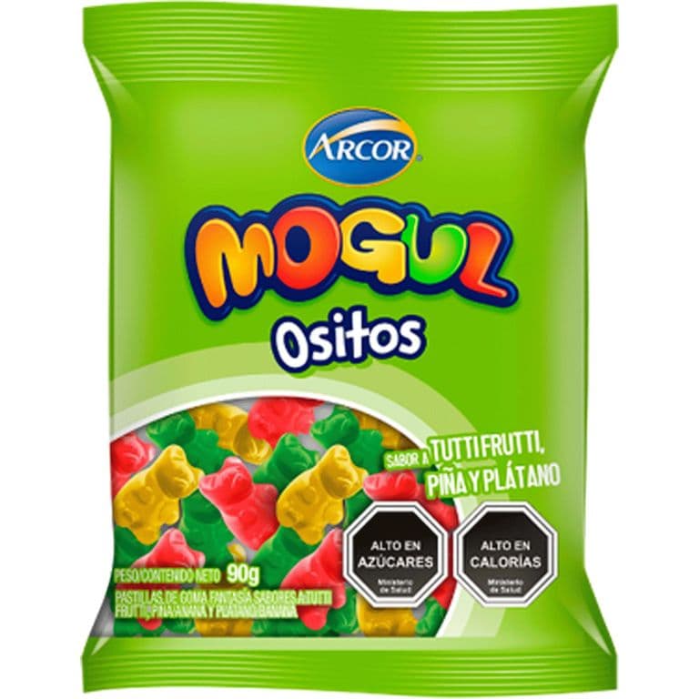 Gomitas Osito sabor Tutti Fruti Pina y Platano Mogul 90 g