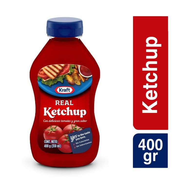 Ketchup Regular Squeeze Kraft 400 g