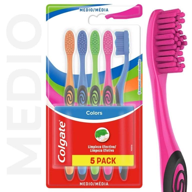 Pack Cepillos de Dientes Colgate Colors 5 Un